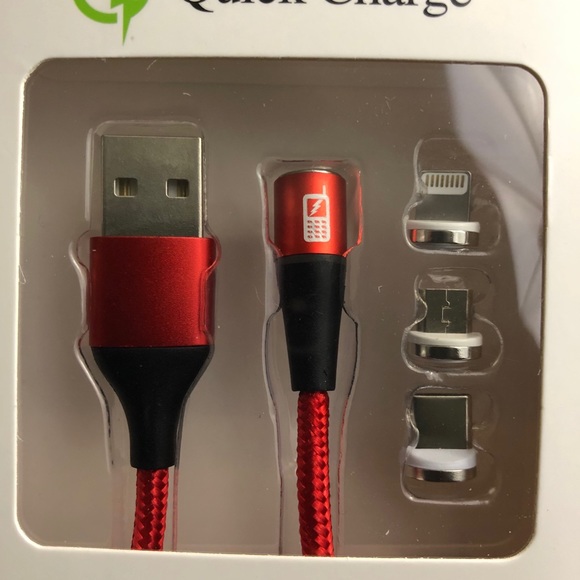 4Pk Bundle 360 Magnetic Charging Cables - Picture 4 of 6